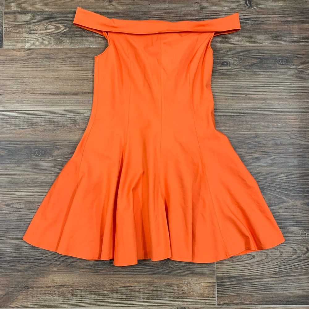 Halston Heritage off shoulder dress